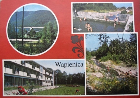 jedna z pocztówek, gdy Wapienica była gminą wypoczynkową